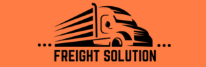 Black Red Flat Illustrated Cargo Delivery Logistic Transport Logo